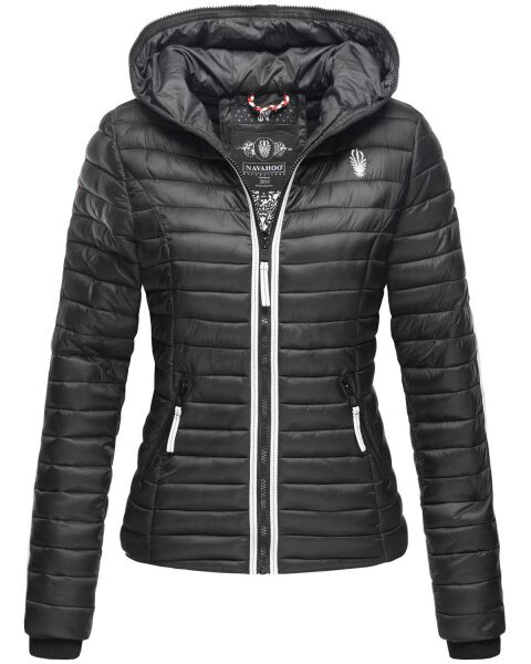 Navahoo Kimuk Princess ladies quilted jacket - Black-Gr.XS