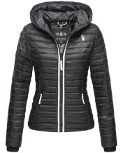 Navahoo Kimuk Princess ladies quilted jacket - Black-Gr.XS