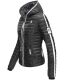 Navahoo Kimuk Princess ladies quilted jacket - Black-Gr.XS