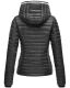 Navahoo Kimuk Princess ladies quilted jacket - Black-Gr.XS