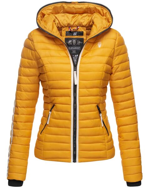 Navahoo Kimuk Princess leichte Damen Steppjacke Gelb Größe S - Gr. 36