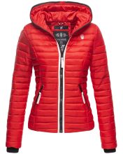 Navahoo Kimuk Princess leichte Damen Steppjacke Rot Größe XS - Gr. 34