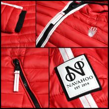 Navahoo Kimuk Princess leichte Damen Steppjacke Weinrot Gr&ouml;&szlig;e XS - Gr. 34