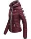 Navahoo Kimuk Princess ladies quilted jacket - Wine Red-Gr.S