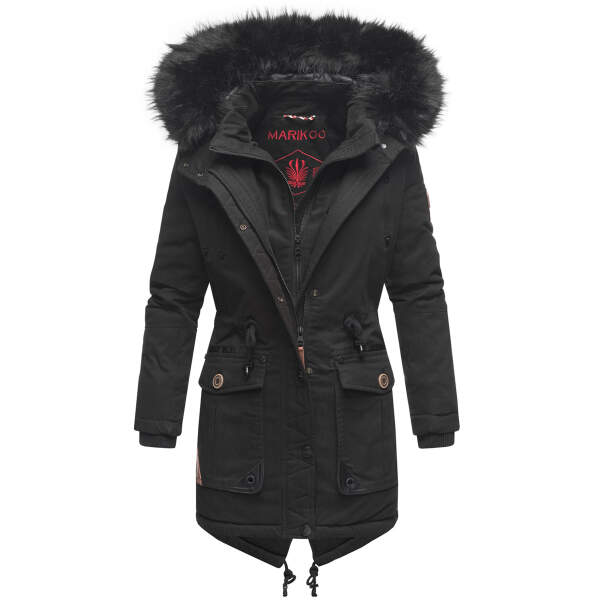 Marikoo Knutschkugel Ladies Winterjacket B812 Black Size S - Size 36
