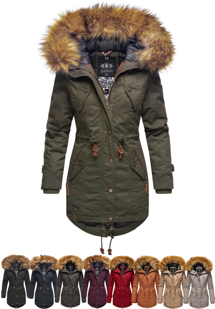 Viva collar, 149,90 Marikoo ladies € with winterjacket fur La Princess