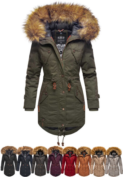 Viva € Marikoo 149,90 ladies winterjacket La collar, fur Princess with