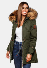 Marikoo La Viva Princess ladies winterjacket with fur collar