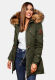 Marikoo La Viva Princess Damen Winterjacke mit Kapuze