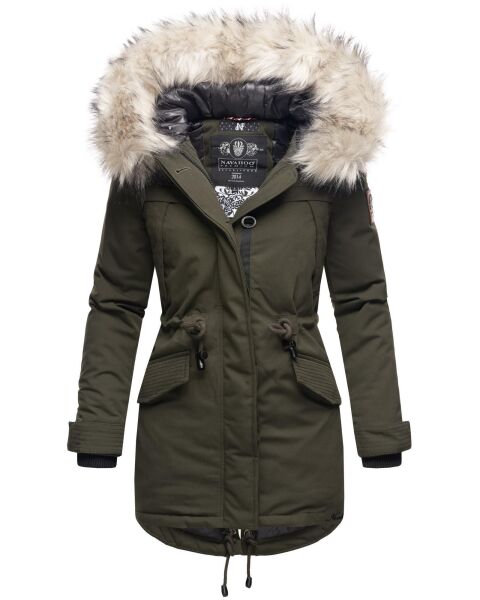 Navahoo Lady Like Ladies Winterjacket B814 Olive Size XS - Size 34