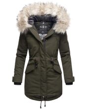 Navahoo Lady Like Ladies Winterjacket B814 Olive Size XS - Size 34