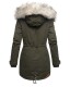 Navahoo Lady Like Ladies Winterjacket B814 Olive Size S - Size 36