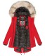 Navahoo Lady Like Ladies Winterjacket B814 Red Size XS - Size 34