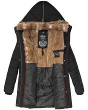 Marikoo Lieblingsjacke ladies warm winter jacket with hood - Black-Gr.S
