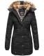 Marikoo Lieblingsjacke ladies warm winter jacket with hood - Black-Gr.M