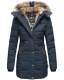 Marikoo Lieblingsjacke ladies warm winter jacket with hood - Navy-Gr.L