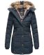Marikoo Lieblingsjacke ladies warm winter jacket with hood - Navy-Gr.XXL