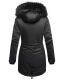 Navahoo Luluna Princess warme Damen Winterjacke mit Kunstfell Schwarz Größe M - Gr. 38