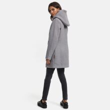 Marikoo Maikoo Damen Trenchcoat Wintermantel Hellgrau Gr&ouml;&szlig;e XXL - Gr. 44