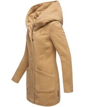 Marikoo Maikoo Damen Trenchcoat Wintermantel Camel Größe M - Gr. 38