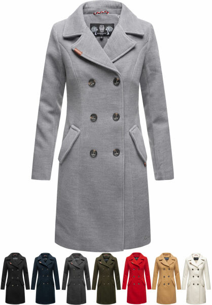 Marikoo Nanakoo Damen Trenchcoat Wintermantel