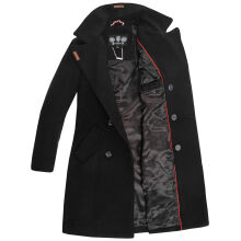 Marikoo Nanakoo ladies trench coat jacket - Black-Gr.XS