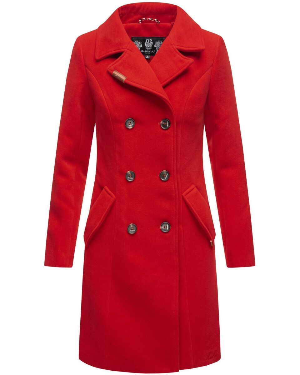 Marikoo Nanakoo ladies trench coat jacket - Red-Gr.S, 119,90