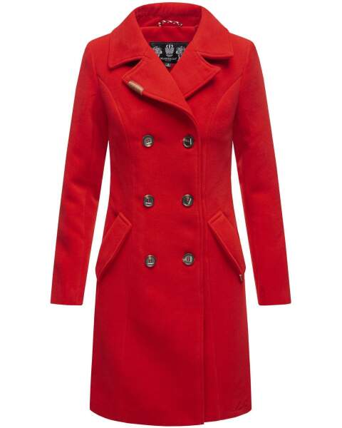 Marikoo Nanakoo ladies trench coat jacket - Red-Gr.XXL