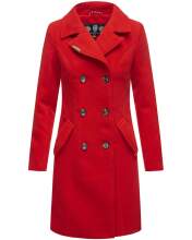 Marikoo Nanakoo ladies trench coat jacket - Red-Gr.XXL