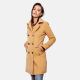 Marikoo Nanakoo ladies trench coat jacket - Camel-Gr.XS