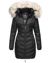 Navahoo Nimalaa ladies long parka winter quilted jacket - Black-Gr.S
