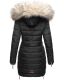 Navahoo Nimalaa ladies long parka winter quilted jacket - Black-Gr.S