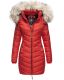 Navahoo Nimalaa ladies long parka winter quilted jacket - Red-Gr.S