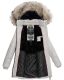 Navahoo Nimalaa ladies long parka winter quilted jacket - Brightgray-Gr.XS