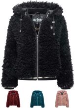 Marikoo Puderzuckerwölkchen ladies fur jacket