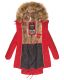 Navahoo Rosinchen Ladies Winterjacket B824 Red Size XS - Size 34