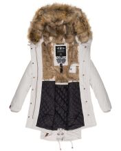 Navahoo Rosinchen Ladies Winterjacket B824 Light Grey Size XS - Size 34
