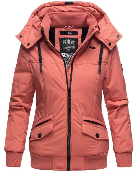 Marikoo Sumikoo ladies hooded jacket Coral-Gr.S