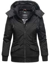 Marikoo Sumikoo ladies jacket lightly lined - Black-Gr.XS