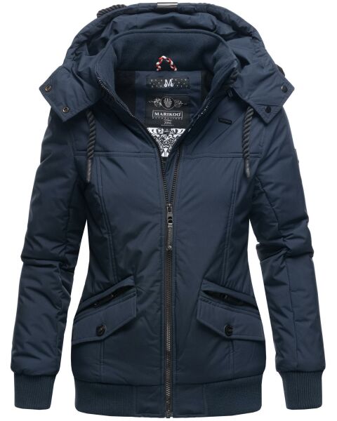 Marikoo Sumikoo ladies hooded jacket Navy-Gr.S