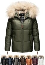 Navahoo Tikunaa Damen Winterjacke mit Kapuze und...