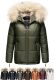 Navahoo Tikunaa ladies winter jacket quilted jacket with faux fur hood