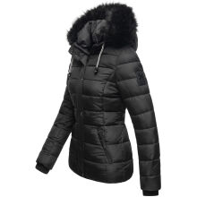 Navahoo Zuckerbiene ladies hooded quilted jacket - Black-Gr.XL