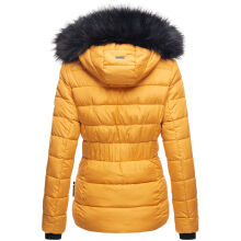 Navahoo Zuckerbiene ladies hooded quilted jacket - Yellow-Gr.XS