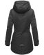 Navahoo Avrille ladies parka winter jacket with hood - Black-Gr.XS