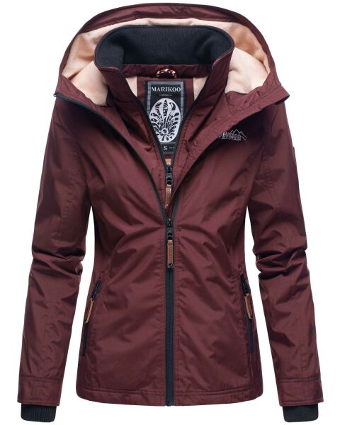 Marikoo Erdbeere Ladies Jacket B659 Wine Red Size S - Size 36