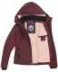 Marikoo Erdbeere Ladies Jacket B659 Wine Red Size M - Size 38