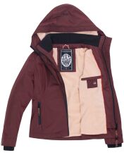 Marikoo Erdbeere Ladies Jacket B659 Wine Red Size L - Size 40