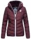 Navahoo Elva Ladies Quilted Jacket B675 Wine Red Size XS - Size 34