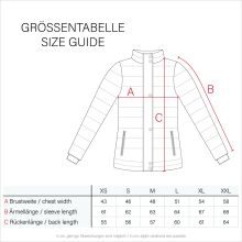 Navahoo Lulana Damen Steppjacke &Uuml;bergangsjacke Weiss Gr&ouml;&szlig;e XS - Gr. 34